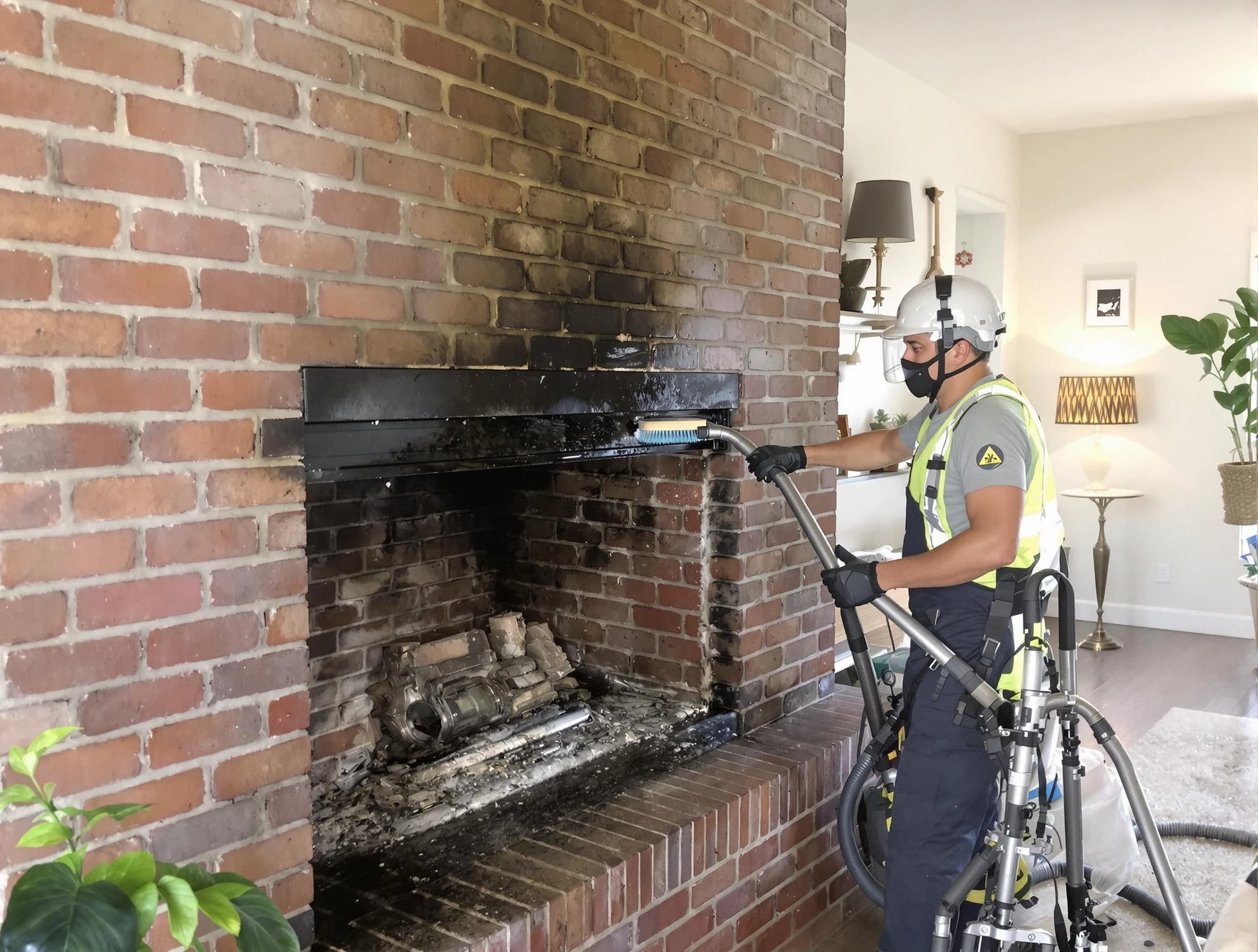 Midwest City Chimney Sweep providing fireplace cleaning services in Midwest City, OK