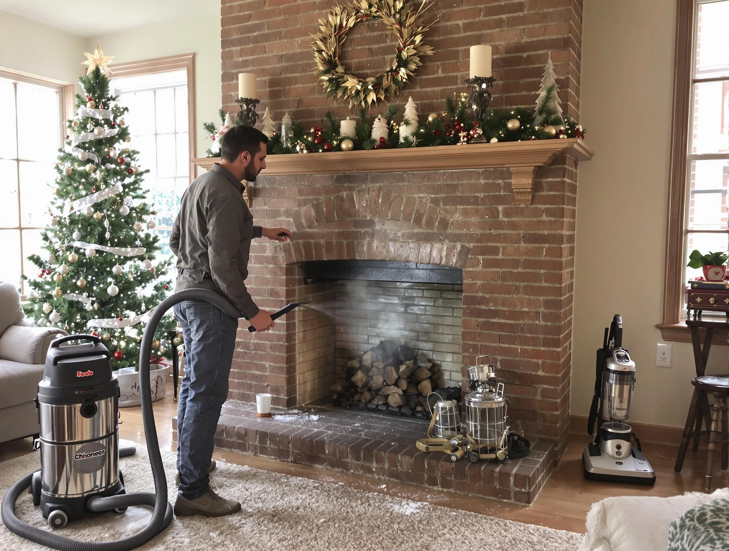 Fireplace Cleaning in Midwest City
