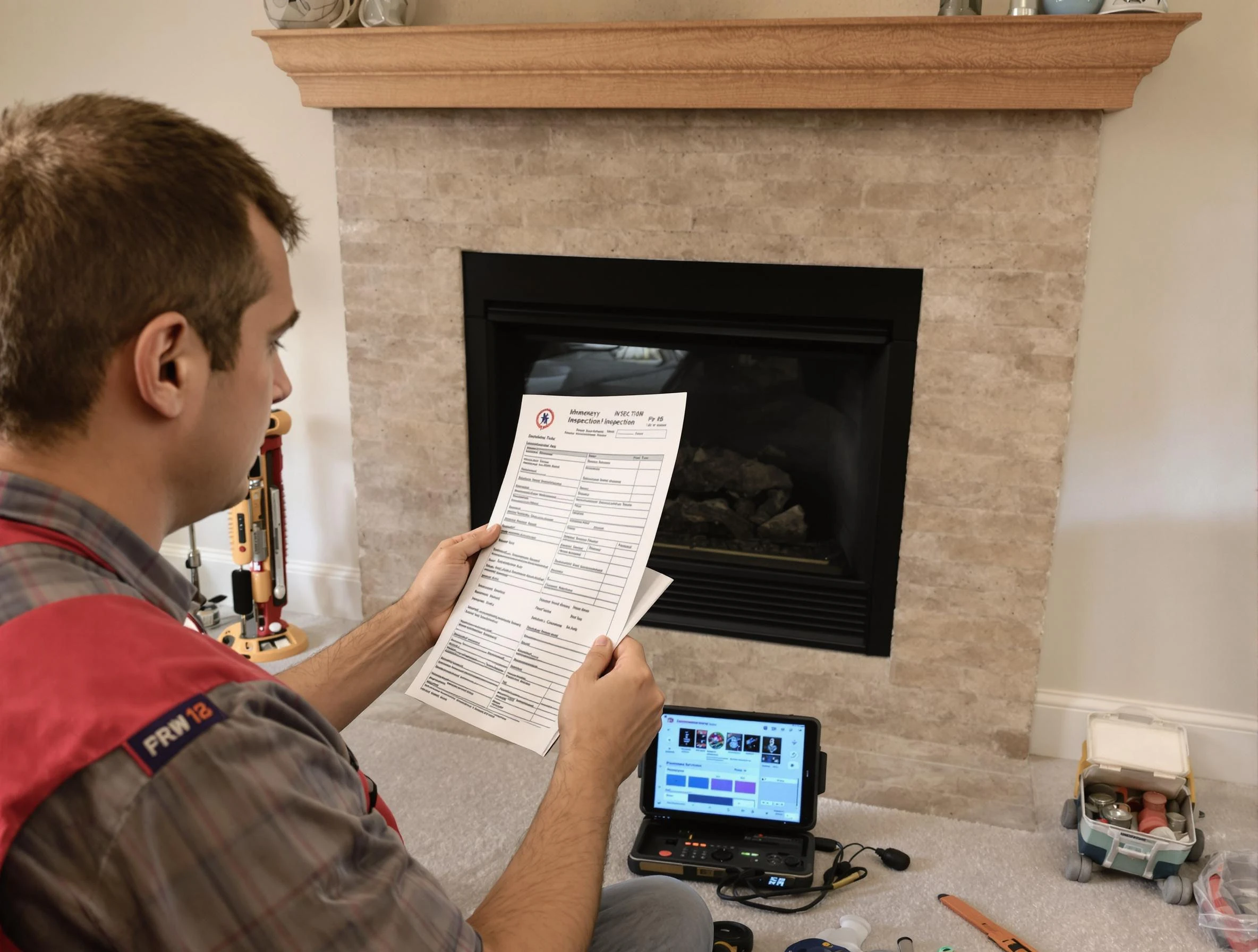 Thorough chimney inspection by Midwest City Chimney Sweep in Midwest City, OK